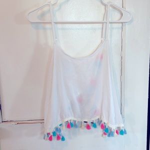 Urban Outfitters tassel tank top